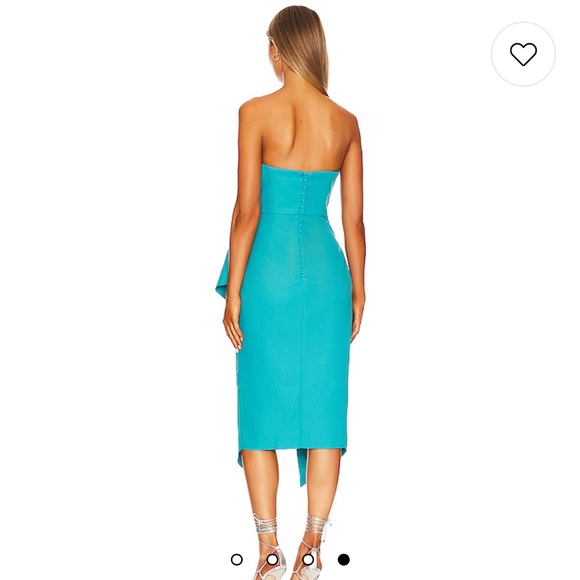 ELLIATT Reception Dress in Turquoise - Picture 5 of 9